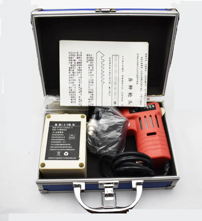 Original Dimple Lock Electronic Bump Pick Gun With 25 Pin Heads With