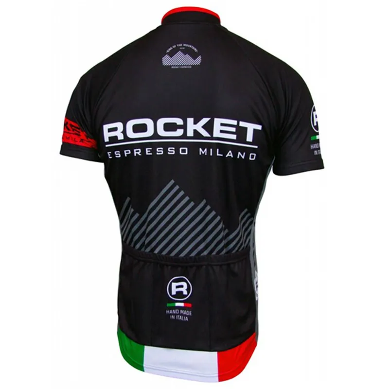 Rocket team 2024 conjunto camisa de ciclismo manga curta roupas ciclismo mtb curto bib kits verão wear roupas esportivas