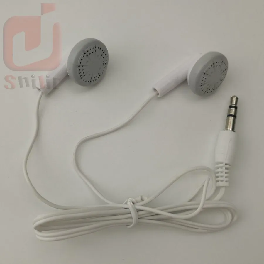 Company Gift Mini Portable In-ear Earphone MP3 Player Earphone Cheap for Music Player Tablet Mobile Phone With OPP Bag 500ps