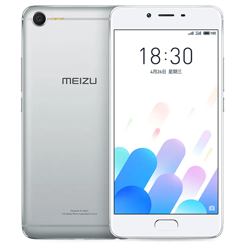 Oryginalny Meizu E2 4G LTE Mobile Telefon Helio P20 OCTA Core 4 GB RAM 64GB ROM ROM ANDROID 5.5 "FHD 13.0mp MTouch Filownia Identyfikator Smart Phone