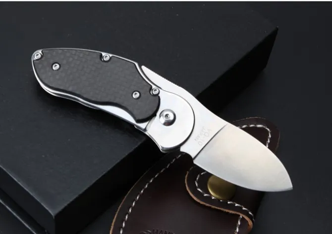 High-end Moki vouwmes VG-10BLADE EDC Mes Camping Mes 58HRC Staal + Fiber Handvat Geschenkdoos Survival Mes Gratis verzending