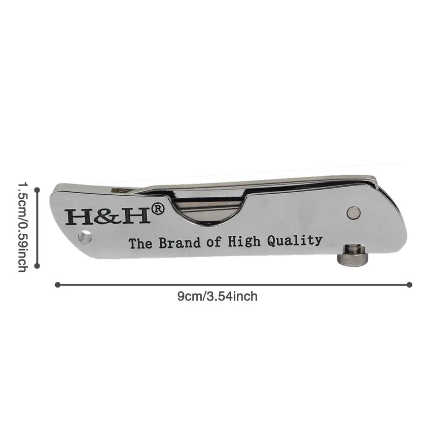 HH Stainless Steel Lock Pick Tool Set Fold Pick Locksmith Tool Lock Picking Tool Door Lock Opener4002255