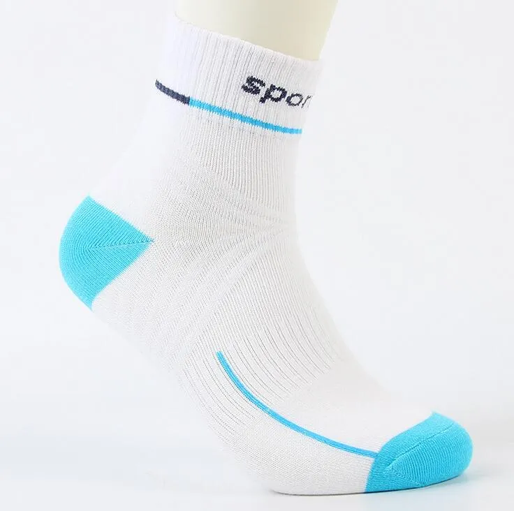 Helt nyaste professionella midja bomull herr strumpor i röret sport sock badminton nw034