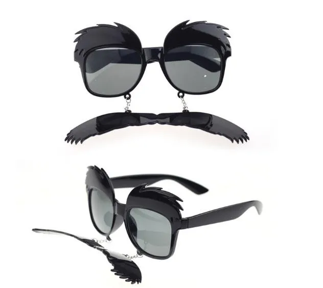 Nuevas Gafas Divertidas Para Fiesta, Cejas, Bigote, Barba, Disfraz De  Halloween, Gafas, Navidad, Cumpleaños, Accesorios De Disfraces, Gafas De  Sol Negras De 1,4 €