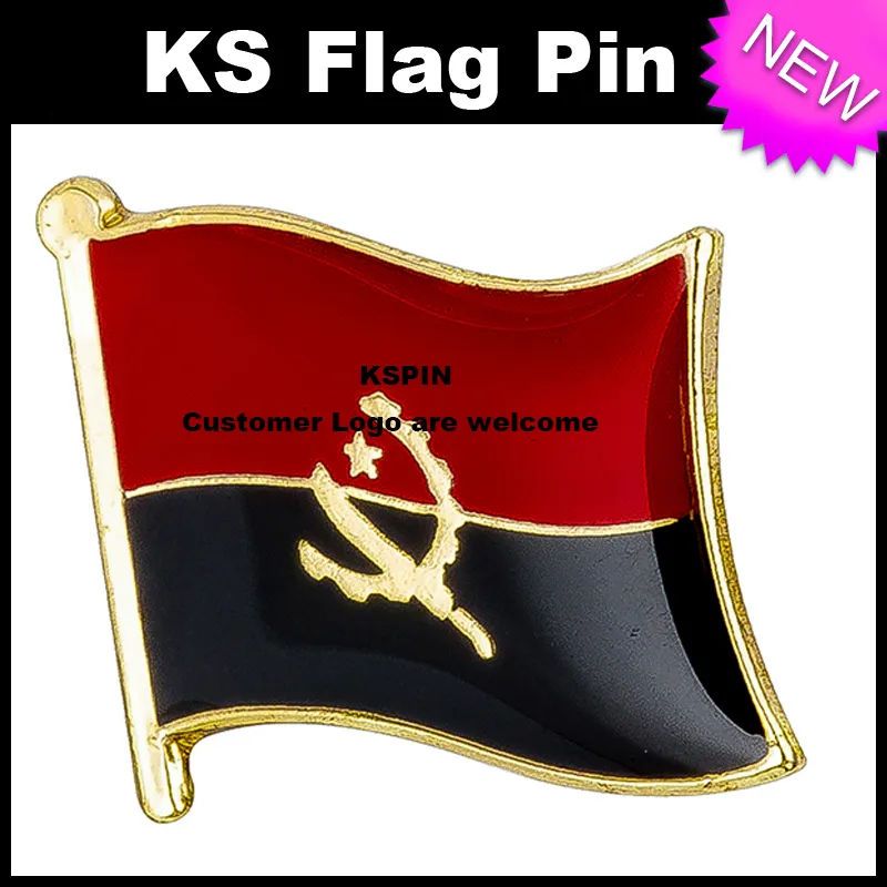 Irland-Flaggen-Abzeichen-Flaggen-Pin viel freies Verschiffen KS-0012