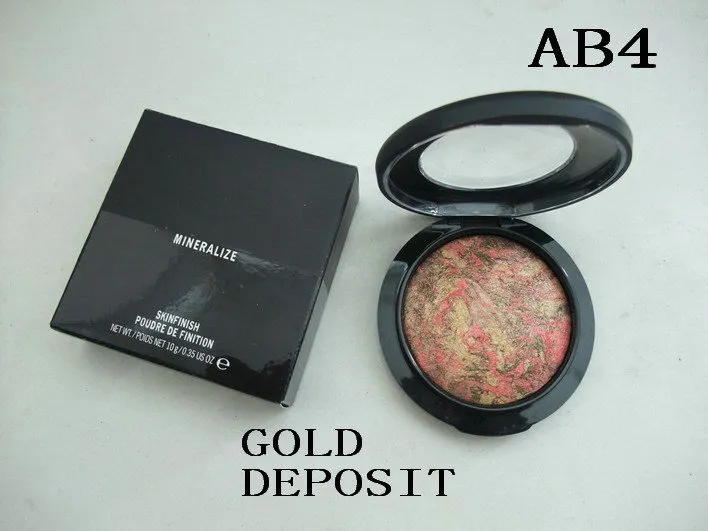 Yüksek Kalite Yeni Varış Yüzü Mineralize Skinfinish Poudre Face Powders10g 10 Renk LOT5709919