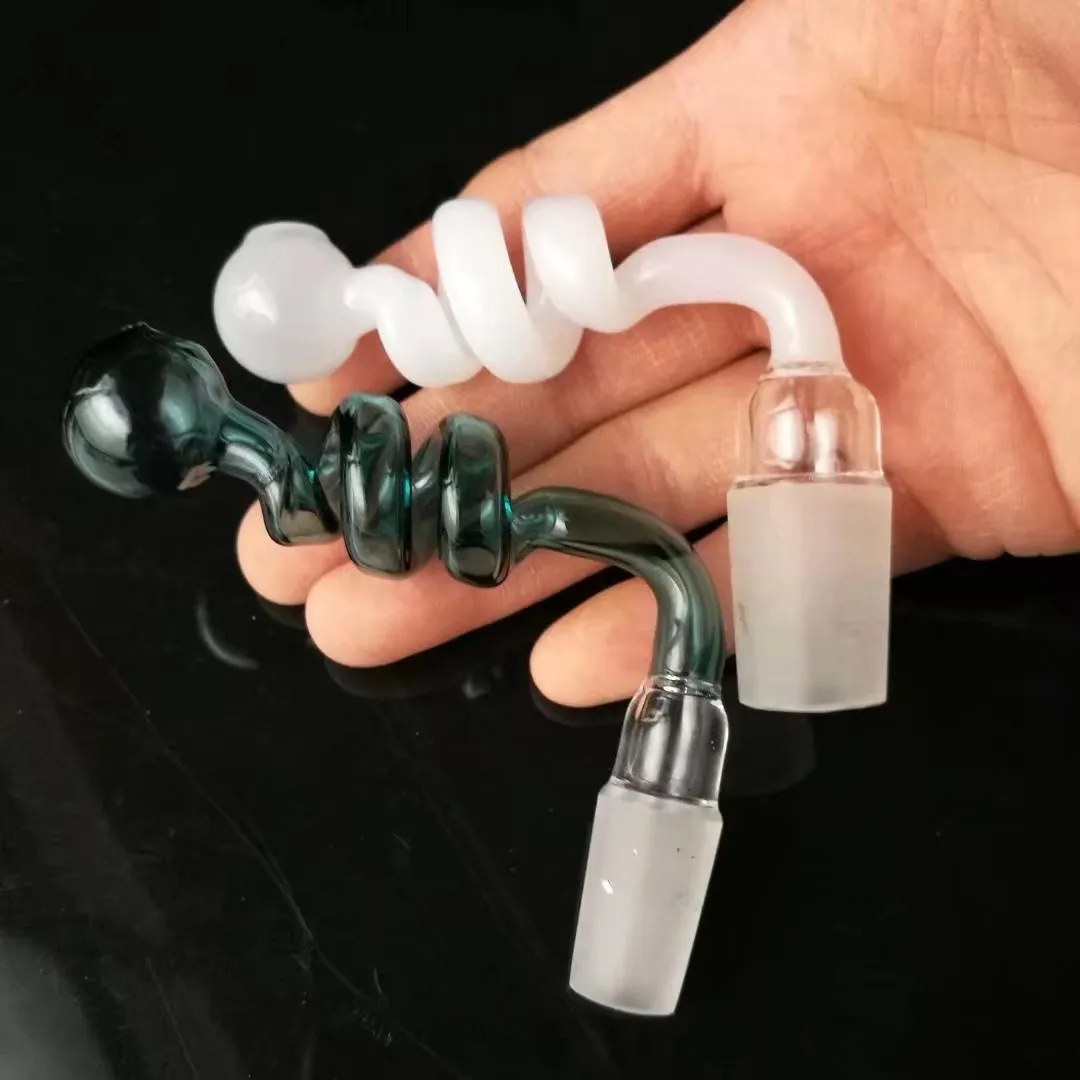 14 mm male helix nail banger pas cher 14mm joint pipe en verre deux fonctions brûleur à mazout pour somking bangs en verre tuyaux accessoires livraison gratuite