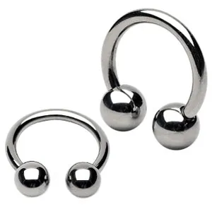 Steel Horseshoe 316L Surgical Steel Nose Labret Ear Piercing Hoop Ring Eyebrow Universal 16G Body Jewelry Wholesale