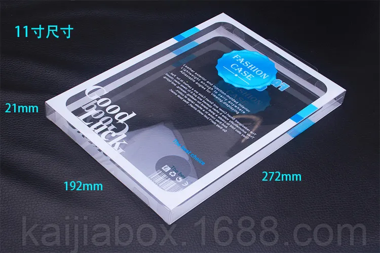 wholesale Universal Clear PVC Packaging for ipad 2 3 4 for 8inch 10inch Ipad Case Packaging Box with Hanger