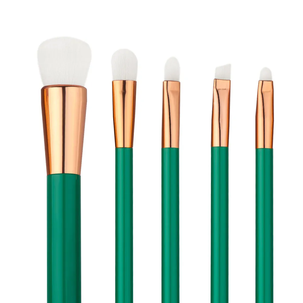 Vander 15Pcsset Green Makeup Brushes Set Kit Professional Foundation Brush Tool Beauty Tools Kits pincel maquiagem (43)