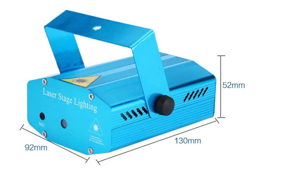 Barato 2 X Mini LED Laser Pointer Discoteca Luz Do Estágio Do Partido Padrão de Iluminação Da Lâmpada Do Projetor Show IR Remote RGB Laser Projector Luzes de Presente de Natal