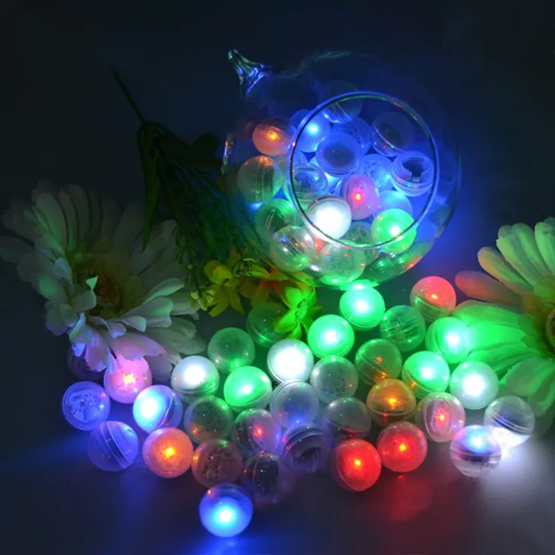 Flutuante Submersível Global Mini LED Fada Pérolas Luzes Do Chá para Festa de Casamento Shisha Hookah Bong Garrafa Decoração