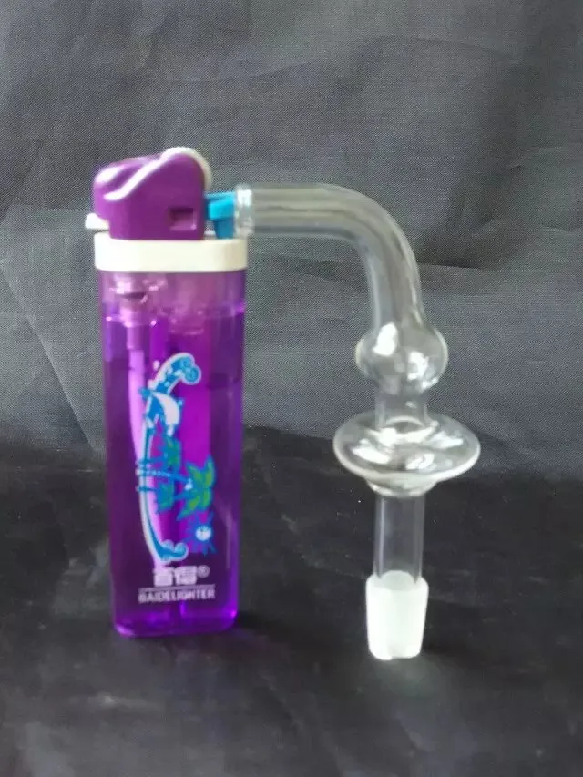 Embouchure en verre bongs accessoires forme de parapluie, brûleur à mazout unique tuyaux en verre conduites d'eau tuyau en verre plates-formes pétrolières fumer avec compte-gouttes