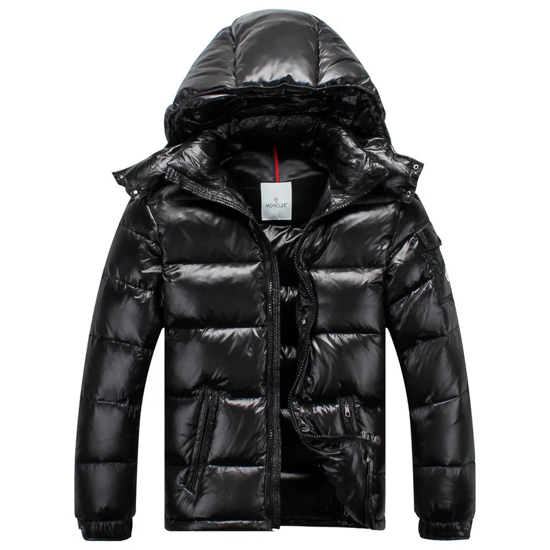 Men shiny bubble best sale coat
