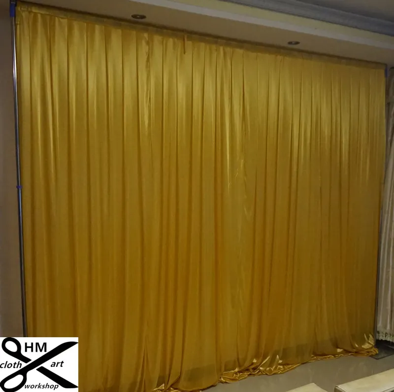 3m 6m telón de fondo blanco para cualquier color Cortina de fiesta arco iris telón de fondo boda Escenario Fondo Drape Wall valane backclot242E