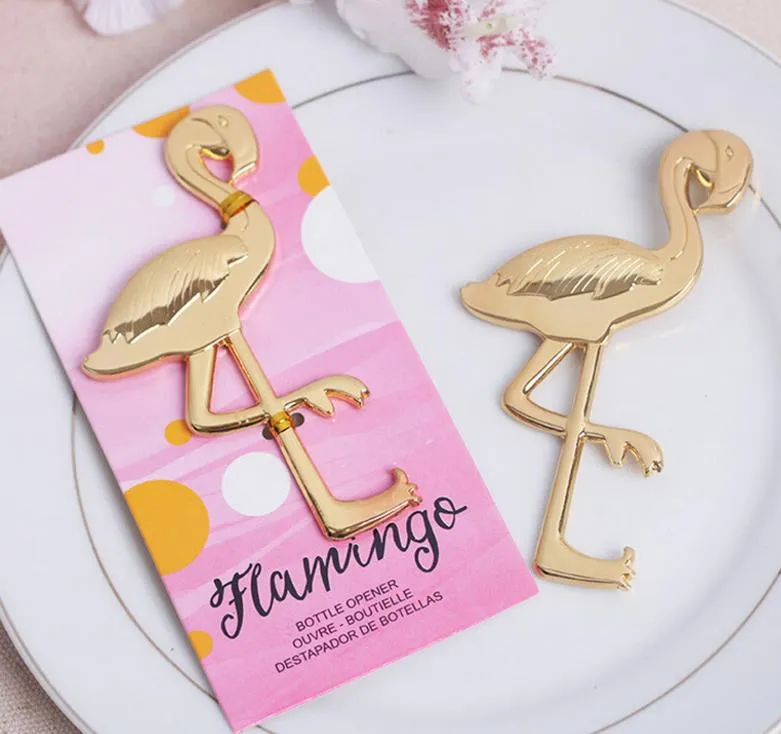 Novidade abacaxi flamingo palma abridor de garrafa de cerveja abridores de garrafa de vinho ferramenta de barware aniversário casamento havaí praia festa favor g8344845