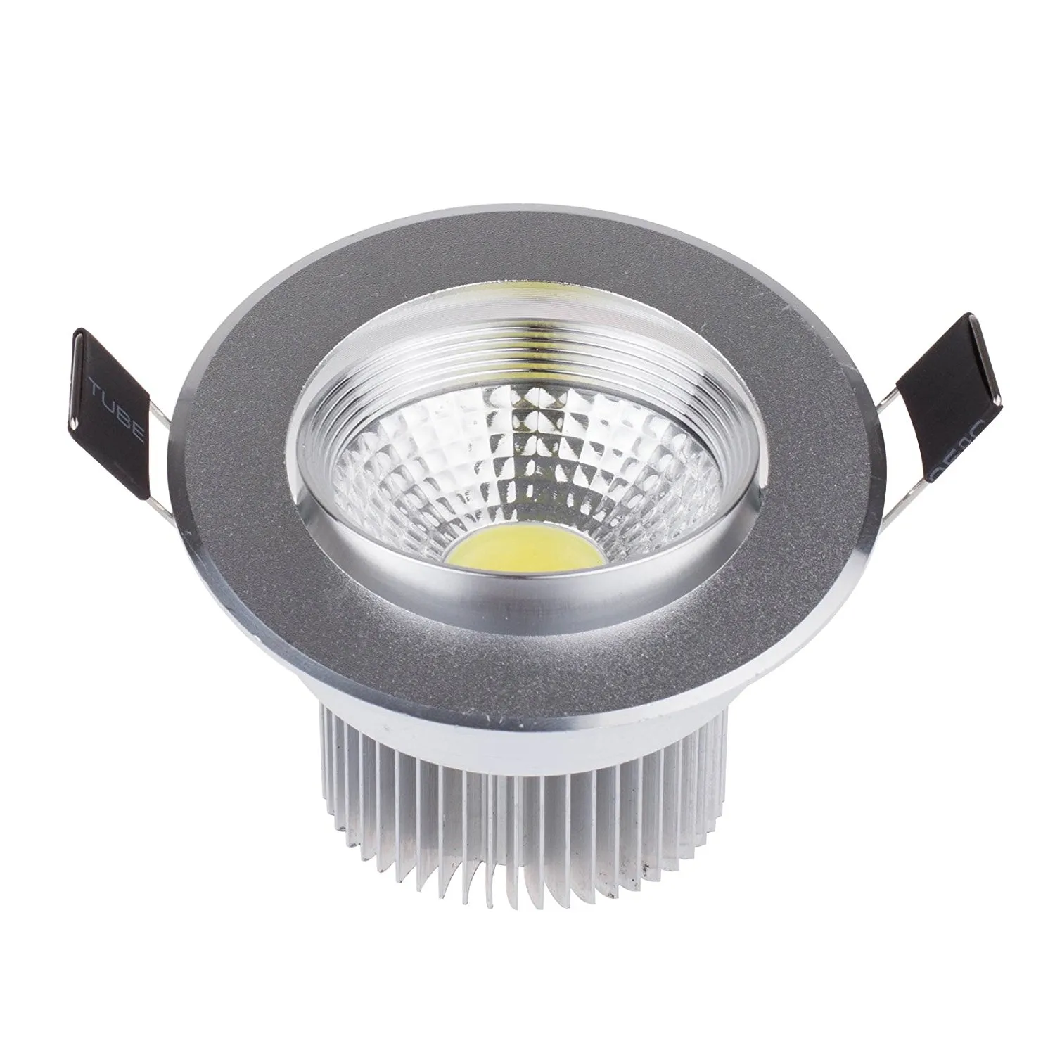 Dimmbare 7-Watt-COB-LED-Deckenleuchte, Downlight, warmes/kaltes Weiß, Spotlight-Lampe, Einbauleuchte, Halogenlampen-Ersatz