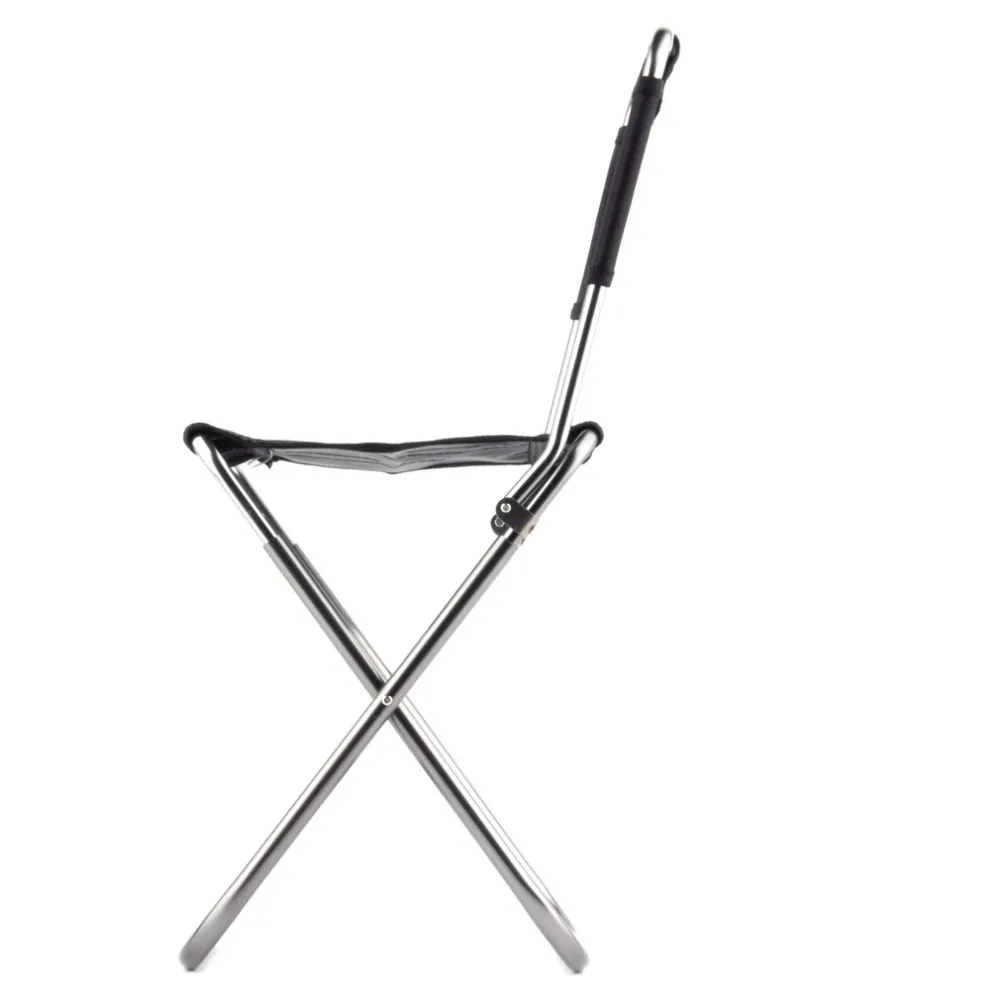 JS 003A Portable Folding Outdoor Fishing Camping Chair Aluminum Oxford