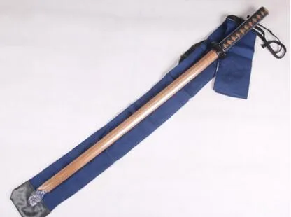 Livraison gratuite Express bonne qualité Kendo Shinai Bokken couteau à épée en bois tsuba, katana nihontou formation d'escrime Cosplay COS formation épée