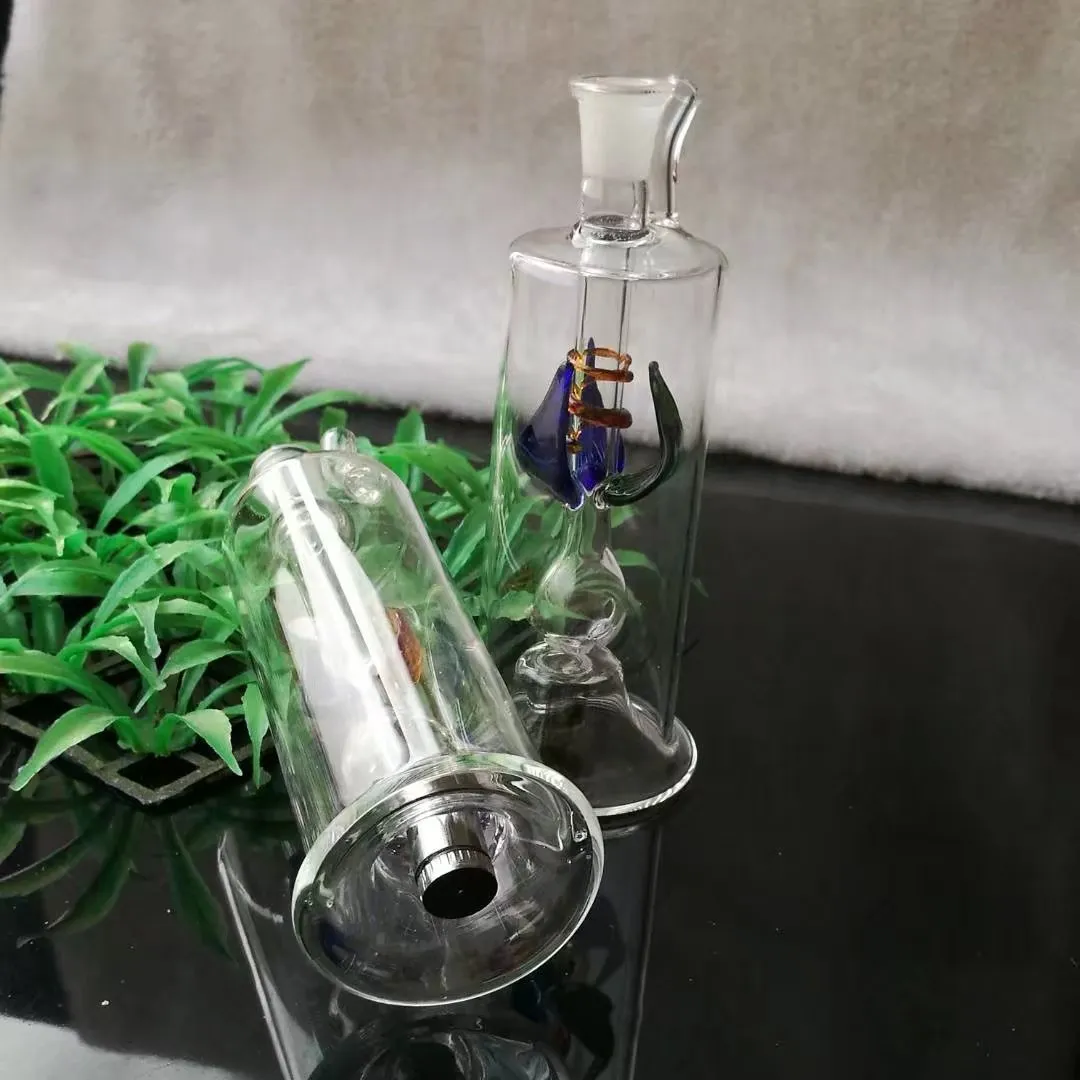 Les tuyaux multi-fleurs n'envoient pas d'électrons ﾠ , Bangs en verre en gros, narguilé en verre, accessoires pour pipes à fumée