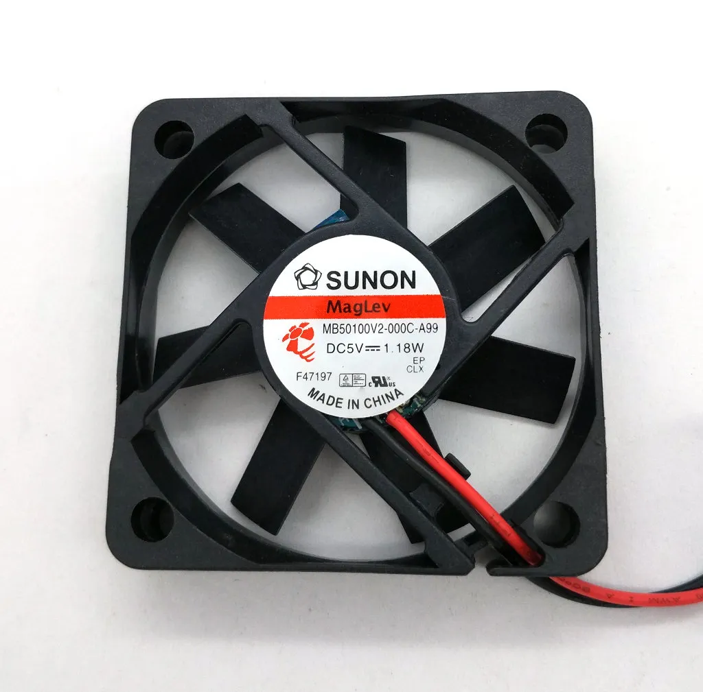 Yeni Orijinal Sunon MB50100V2-000C-A99 DC5V 1.18W 50*50*10mm 5cm Soğutma Fanı