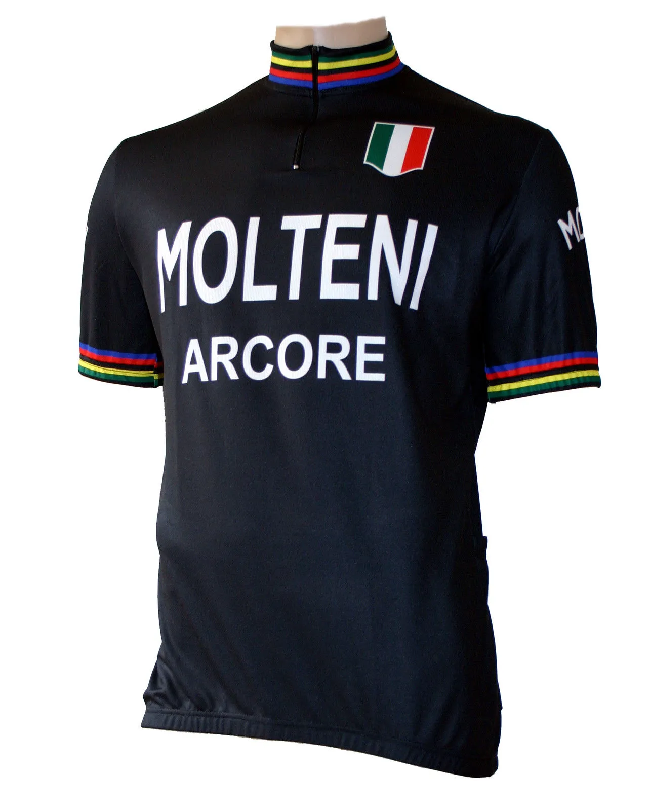 Maillot Cyclisme Vintage Molteni Arcore Années 70 - Pour Eroica - Occasion