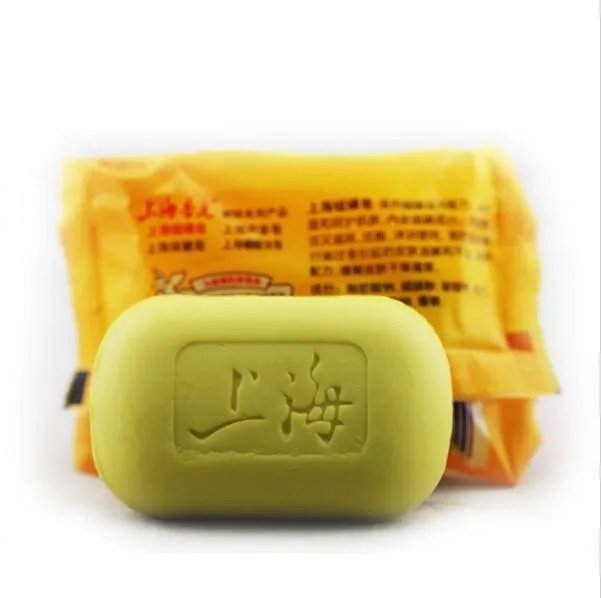 Lisita Shanghai Solfur Soap for 4 ظروف البشرة حب الشباب الصدفية السهمية الأكزيما 85 جرام