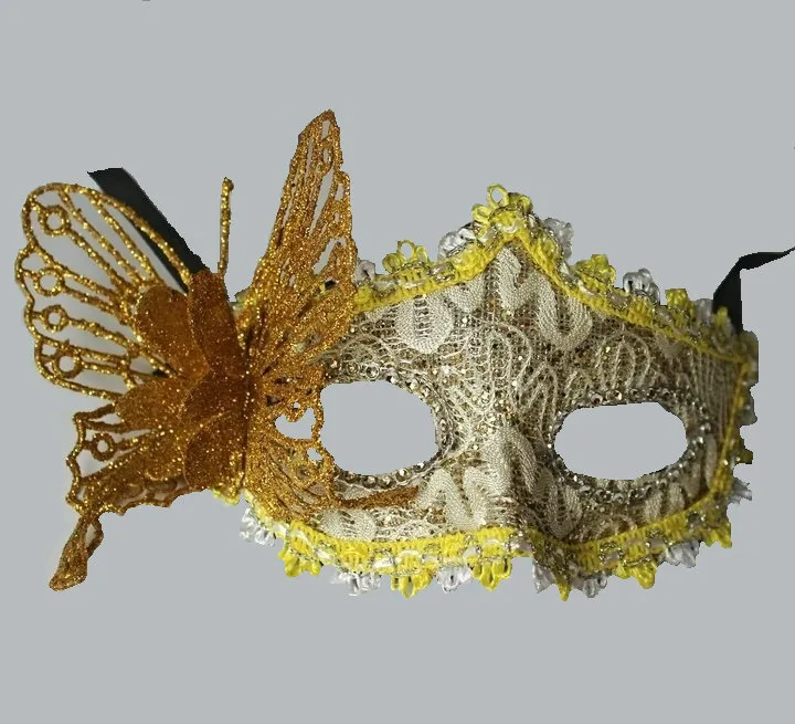 Halloween Mask Sexiga maskeradmasker Dansfest Bar Princess Venice Mask Högkvalitativ nattklubbsmasktillbehör