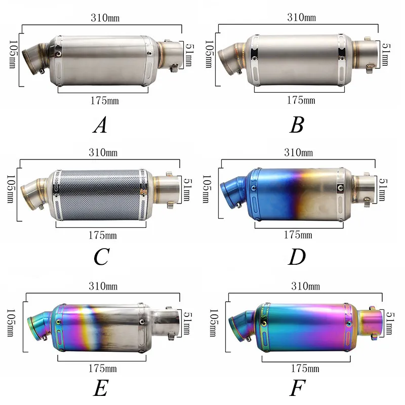 quiet dirt bike muffler