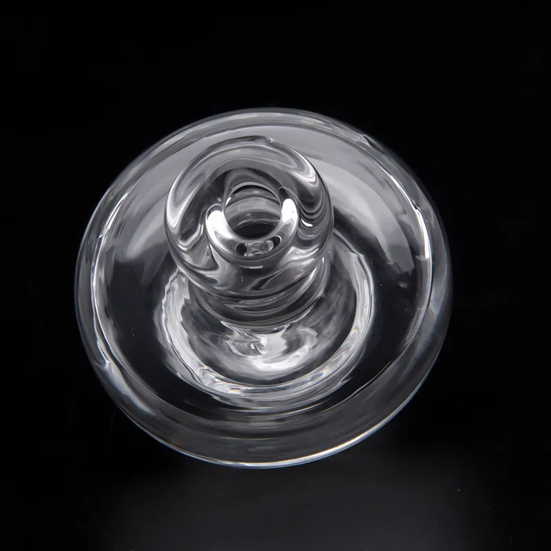 New Arrival Glass Bubble Carb Cap Smoking Accessories 34mm Dia Round Ball Dome Ufo CarbCap for Quartz Thermal Banger Glass Bong