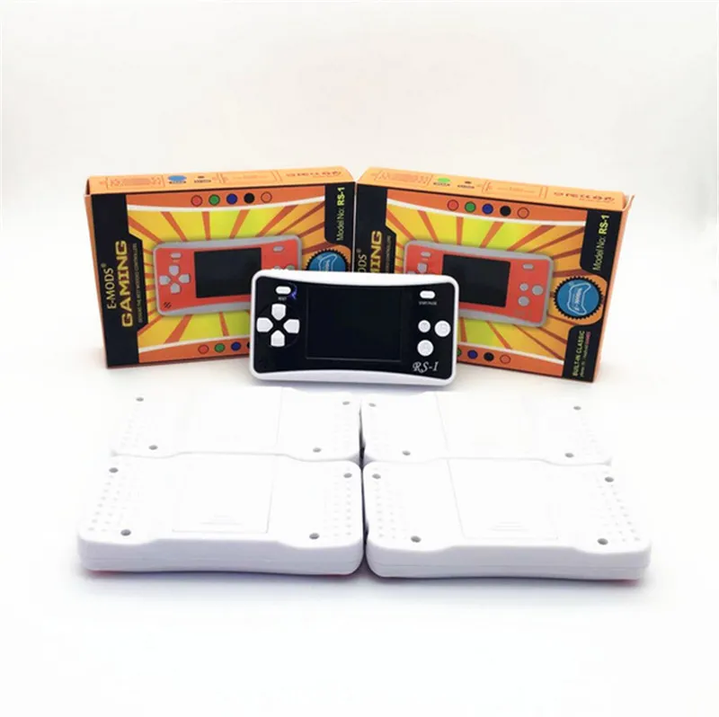 2018 Hot Alta Qualidade RS-1 Handheld Game Consoles Mini Jogo de Vídeo De Cor Protable Crianças Presentes Caixa de Jogos Clássicos