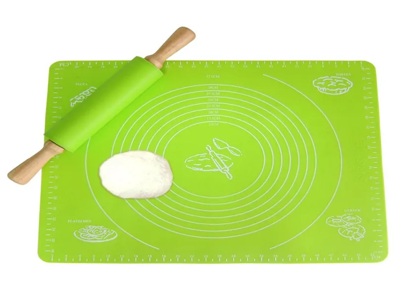 50*40cm Silicone Mat Baking Cakes Pans Non-Stick Pad Table Grill Pad Jelly Fondant Cooking Plate Kitchen Tools