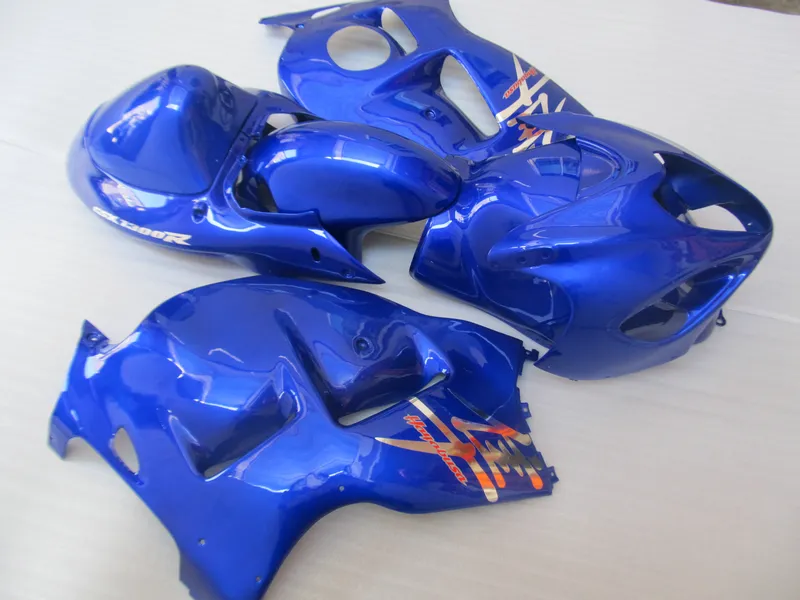 Hoge Kwaliteit Fairing Kit voor Suzuki GSXR1300 96 97 98 99 00 01-07 Blue Backings Set GSXR1300 1996-2007 OT16