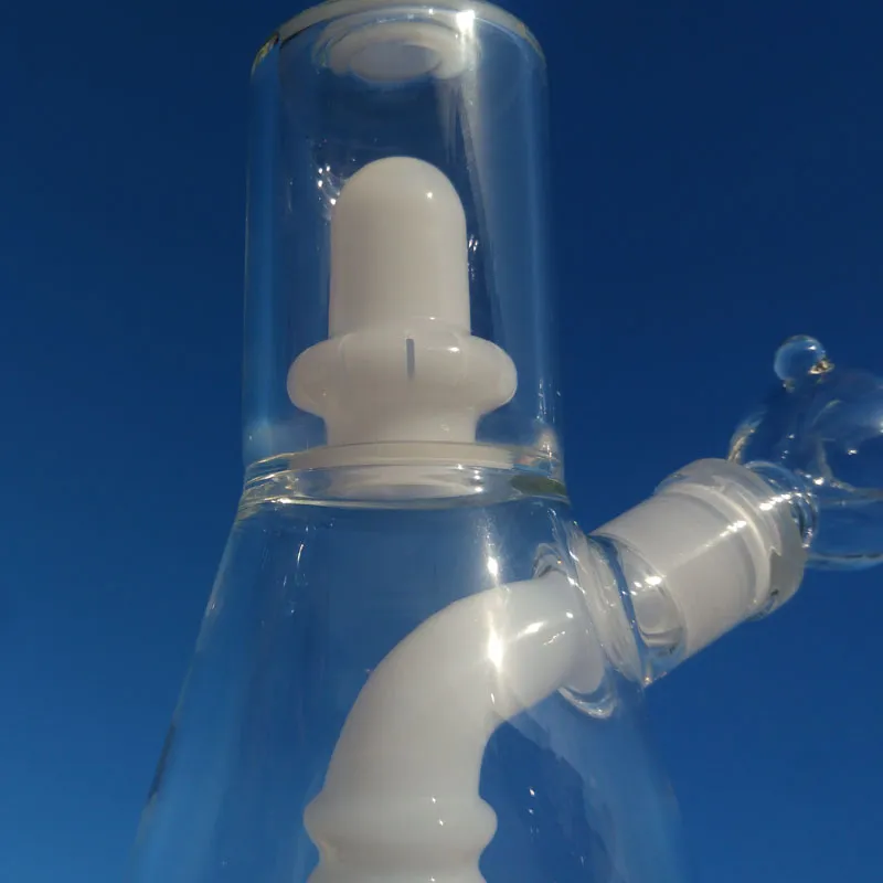 Bägare bong glasbubblare vatten bongs glas vattenrör bongs vetenskapliga bubblare hårda bongs vatten bubbler rör rör percolator glas bong