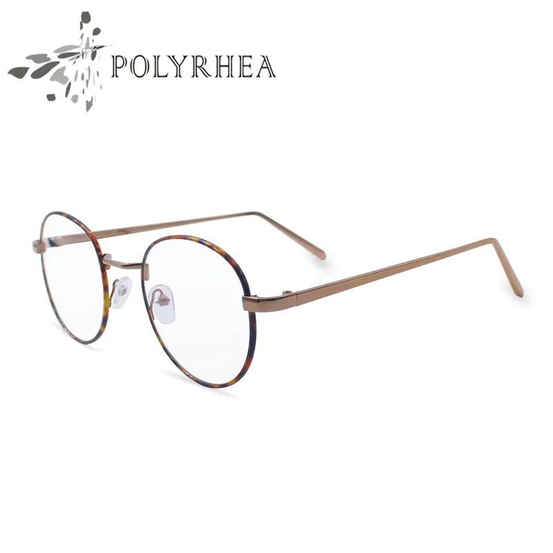 Optical Bril Frame Super Light-Gewicht Vintage Ronde Originele Clear Lens Merk Designer Mannen Vrouwen Brillen met Doos