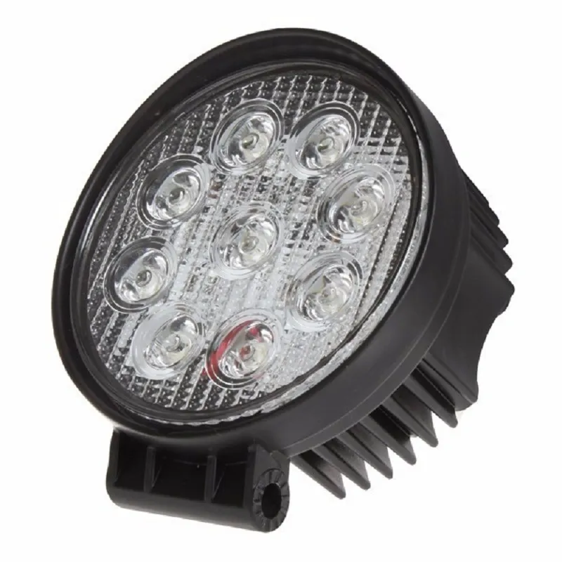 27W LED çalışma Işığı 12V 24V LED Traktör Işık Lambası Taşkın Off Yolu 4x4 Araba ATV Kamyonlar için LED Offroad Işık Çubuğu2812897