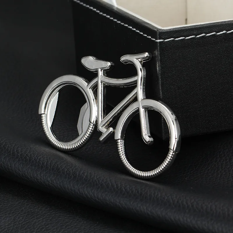 Bicycle Metal Beer Bottle Opener keychain key rings for bike lover biker Creative Gift for cycling