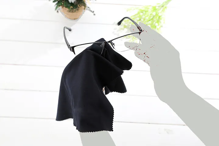 40x40cm Large laboratory Size Clothes Eyewear Accessories Cleaning Cloth Microfiber Sunglasses Eyeglasses Camera Screen Glasses Duster Wipes