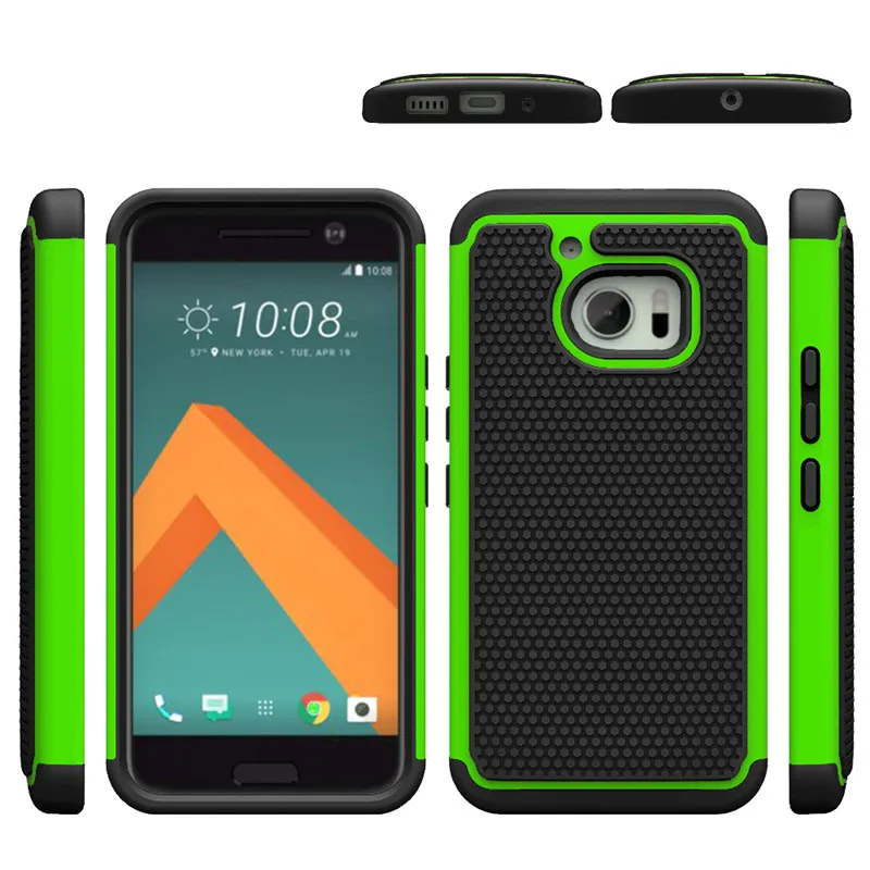 Coque arrière de téléphone rigide antichoc robuste TPU + PC motif de football pour HTC M7 M8 M9 M10 HTC530/630 HTC626