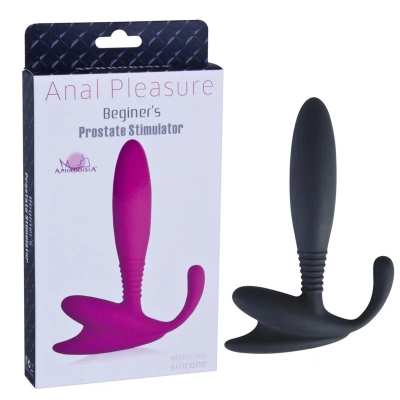 Stor försäljning kvinnlig analplugg mjuk silikon butt massager man prostata stimulering farmaceutiska klass silikagel sex leksaker för vuxna produkter