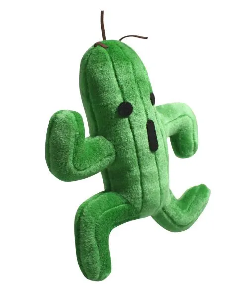 All'ingrosso-Final Fantasy Sabotender Cactuar giocattoli bambola di peluche 25 cm morbido peluche peluche carino kawaii giocattoli animali i bambini regali