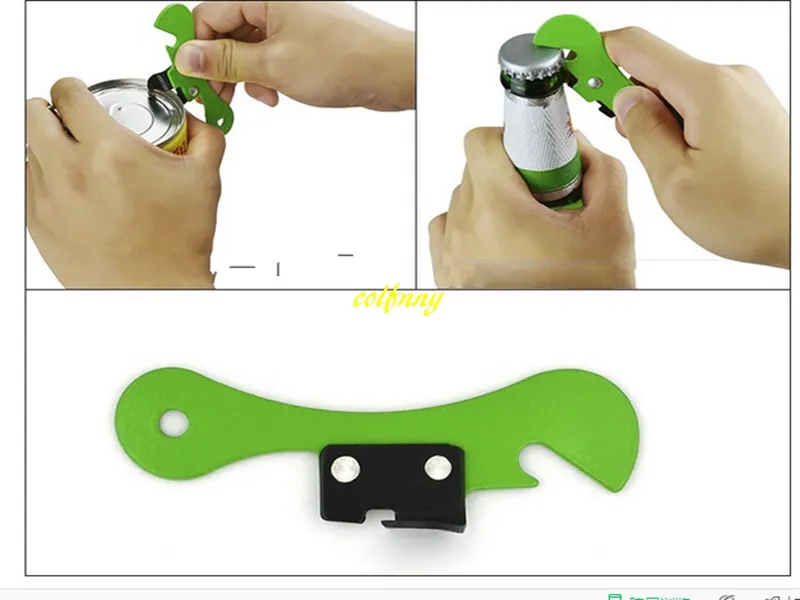 lot Fast Home Cooking Tools Can Opener Multifunktionella Can Opener Beer Bottle Openers Super Good Jar Opener2058287