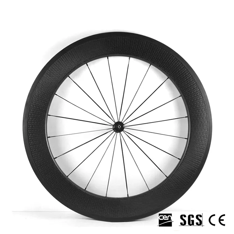 Carbon Fiber Dimple Wheels and 80mm Depth Wheels 25mm Width Carbon Rims Bicycle Wheelset Cycling Wheels With Powerway R36 hubs