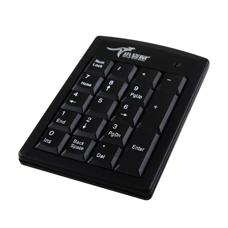 PS2 19 touches Keypad Clavier numérique Clavier multifonction Calculatrice de numéros câblés pour ordinateur portable Easy Use use win7 PS2 Numpad2540537