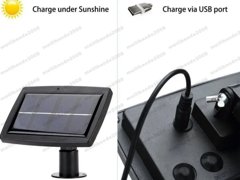 NEW Promotion 10W Solar Power LED Flood Night Light Waterproof Outdoor Garden Decoration Landscape Spotlight Wall Lamp Bulb MYY