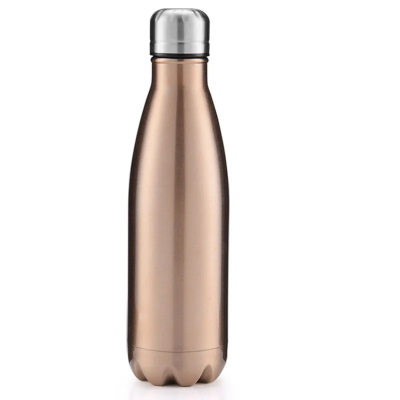 Bouteille d'eau en forme de Cola de 17oz, tasse sous vide, Thermos en acier inoxydable, pour Sports de plein air, vélo, voyage, tasse Thermo