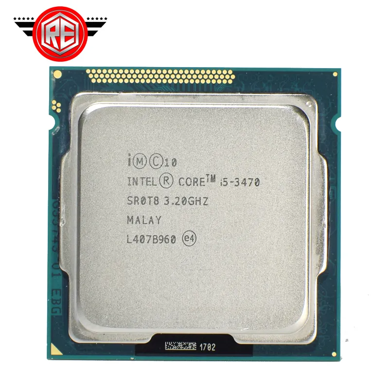 CPU Intel Core i5 3470 de 3,20 GHz 5GT / s 4x256KB / 6 MB L3 Socket 1155 de quatro núcleos