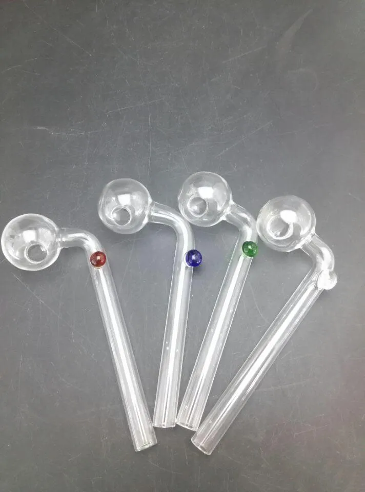 10 piècesbrûleurs à mazout tuyaux en verre incurvés raccord avec équilibreur de verre de couleur différente vente chaude