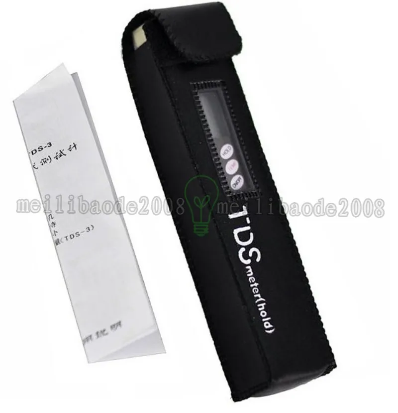 Testeur TDS stylo portable compteur numérique Instrument de détection d'eau Pure ph-mètre