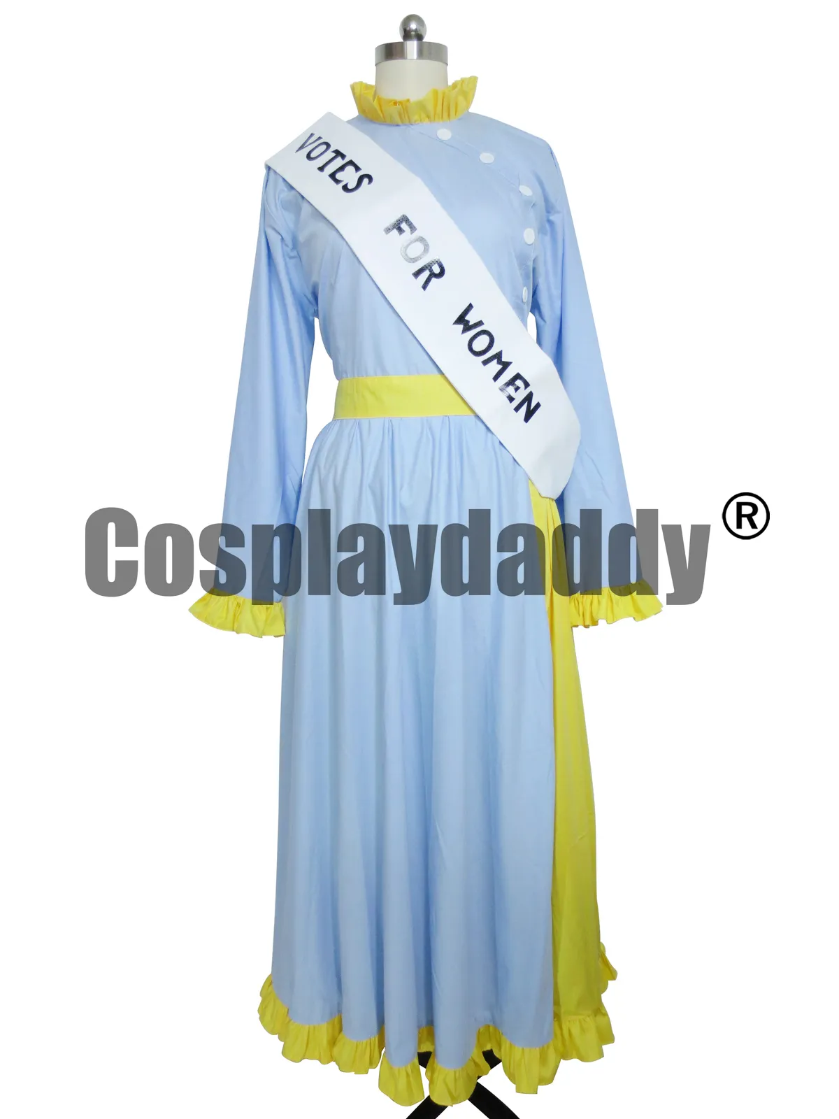 Mary Poppins Movie Cosplay Costume Winifred Mrs Banks Adult Dress